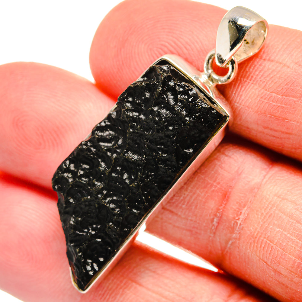 Tektite Pendants handcrafted by Ana Silver Co - PD23291