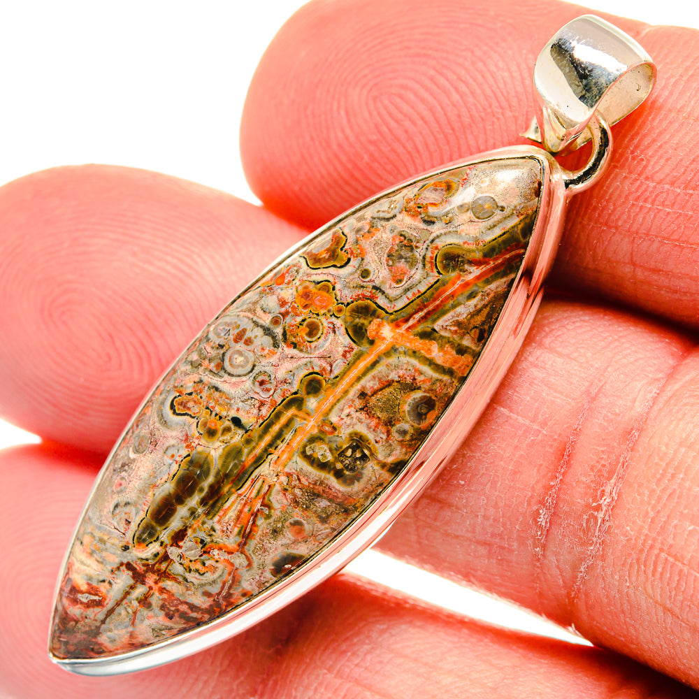 Poppy Jasper Pendants handcrafted by Ana Silver Co - PD23300