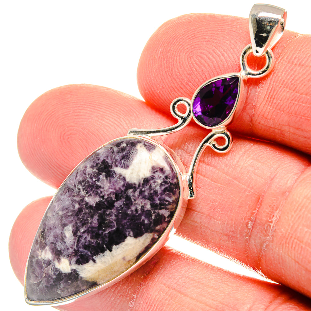 Kammererite Pendants handcrafted by Ana Silver Co - PD23303