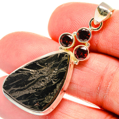 Shungite Pendants handcrafted by Ana Silver Co - PD23308