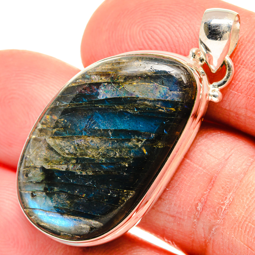 Labradorite Pendants handcrafted by Ana Silver Co - PD23320