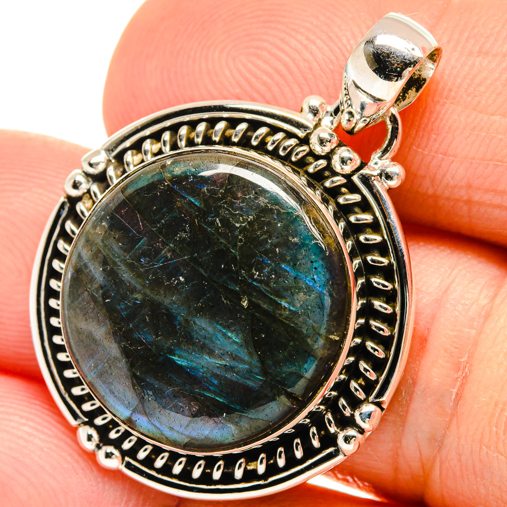 Labradorite Pendants handcrafted by Ana Silver Co - PD23323