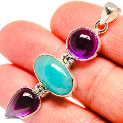 Smithsonite Pendants handcrafted by Ana Silver Co - PD23339