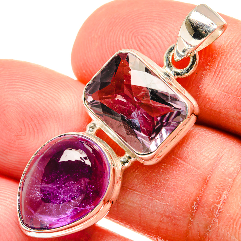 Amethyst Pendants handcrafted by Ana Silver Co - PD23346