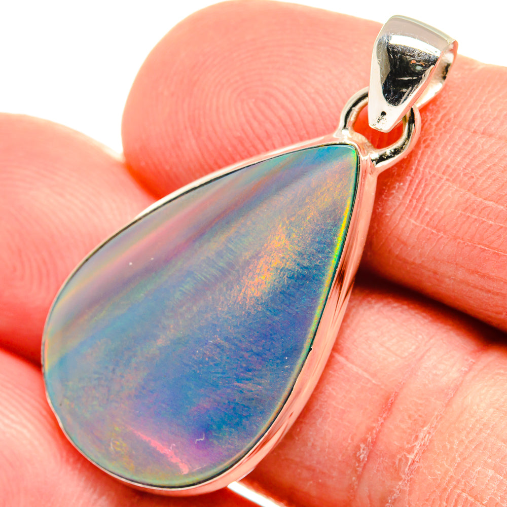 Aura Opal Pendants handcrafted by Ana Silver Co - PD23350