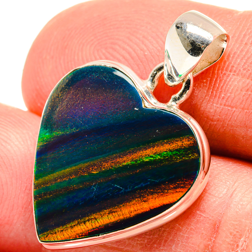 Aura Opal Pendants handcrafted by Ana Silver Co - PD23351