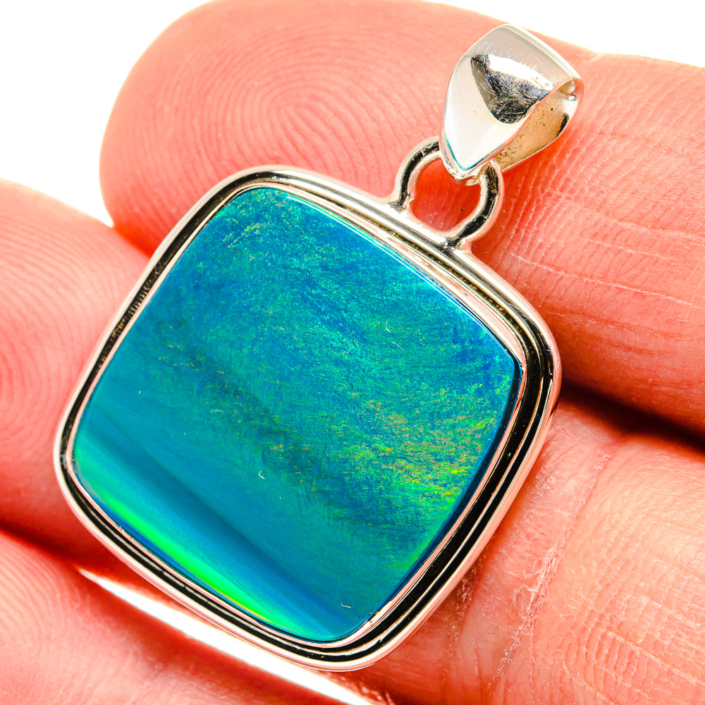 Aura Opal Pendants handcrafted by Ana Silver Co - PD23352