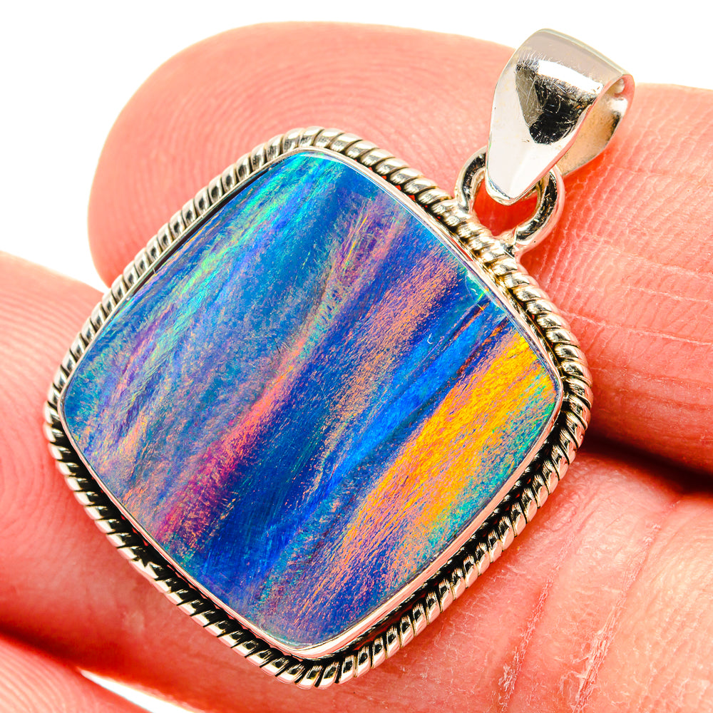 Aura Opal Pendants handcrafted by Ana Silver Co - PD23353