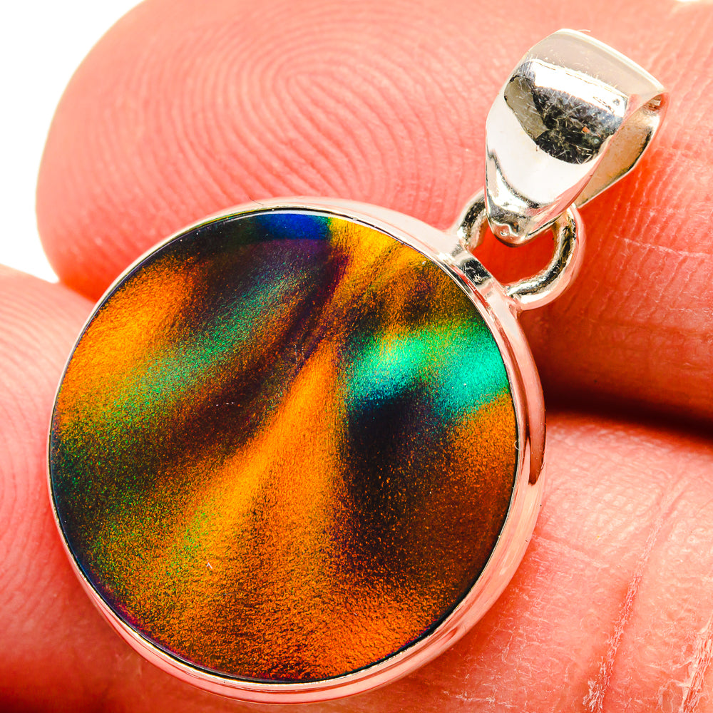 Aura Opal Pendants handcrafted by Ana Silver Co - PD23356