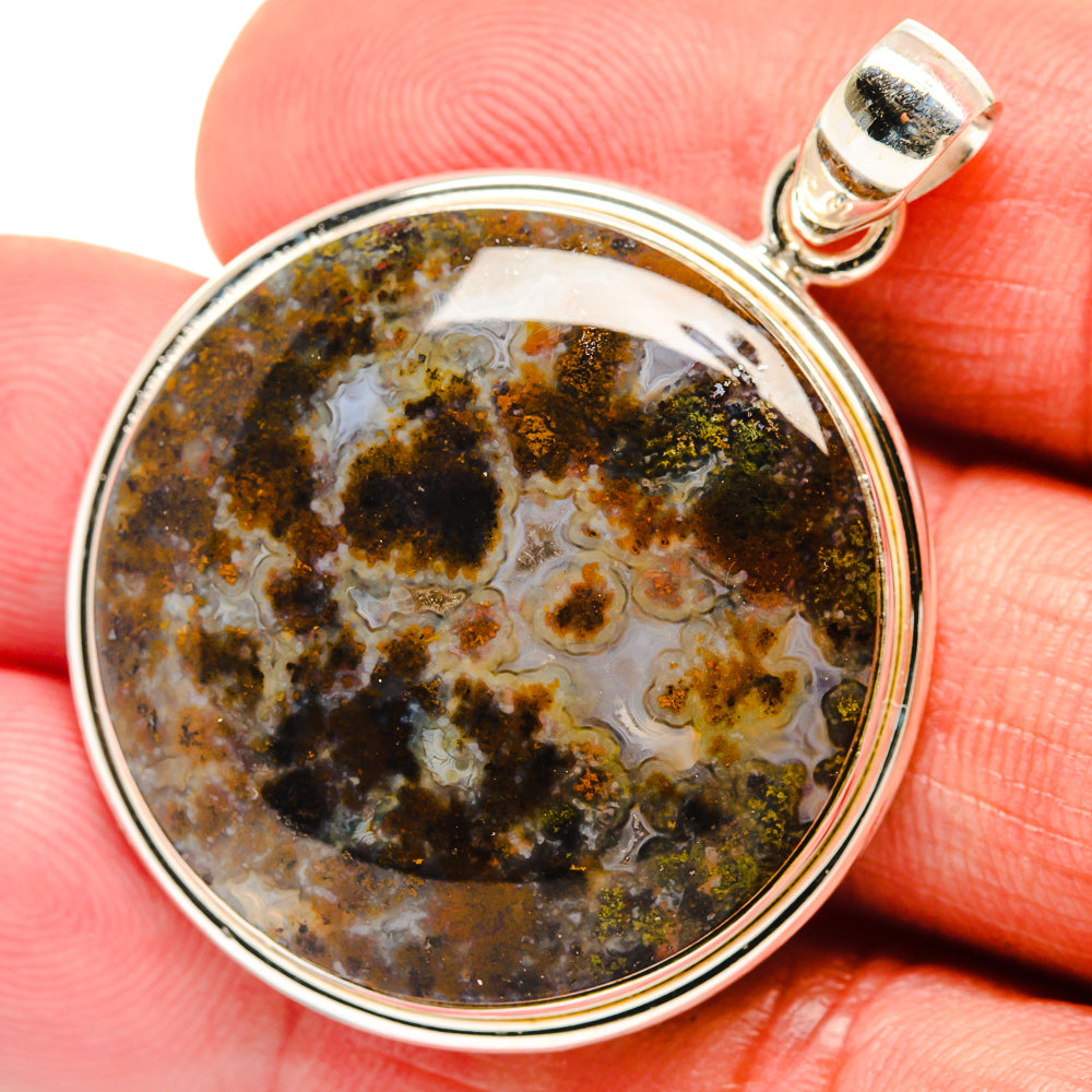 Ocean Jasper Pendants handcrafted by Ana Silver Co - PD23361