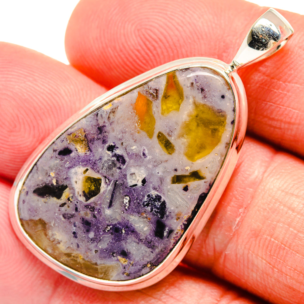 Tiffany Stone Pendants handcrafted by Ana Silver Co - PD23364