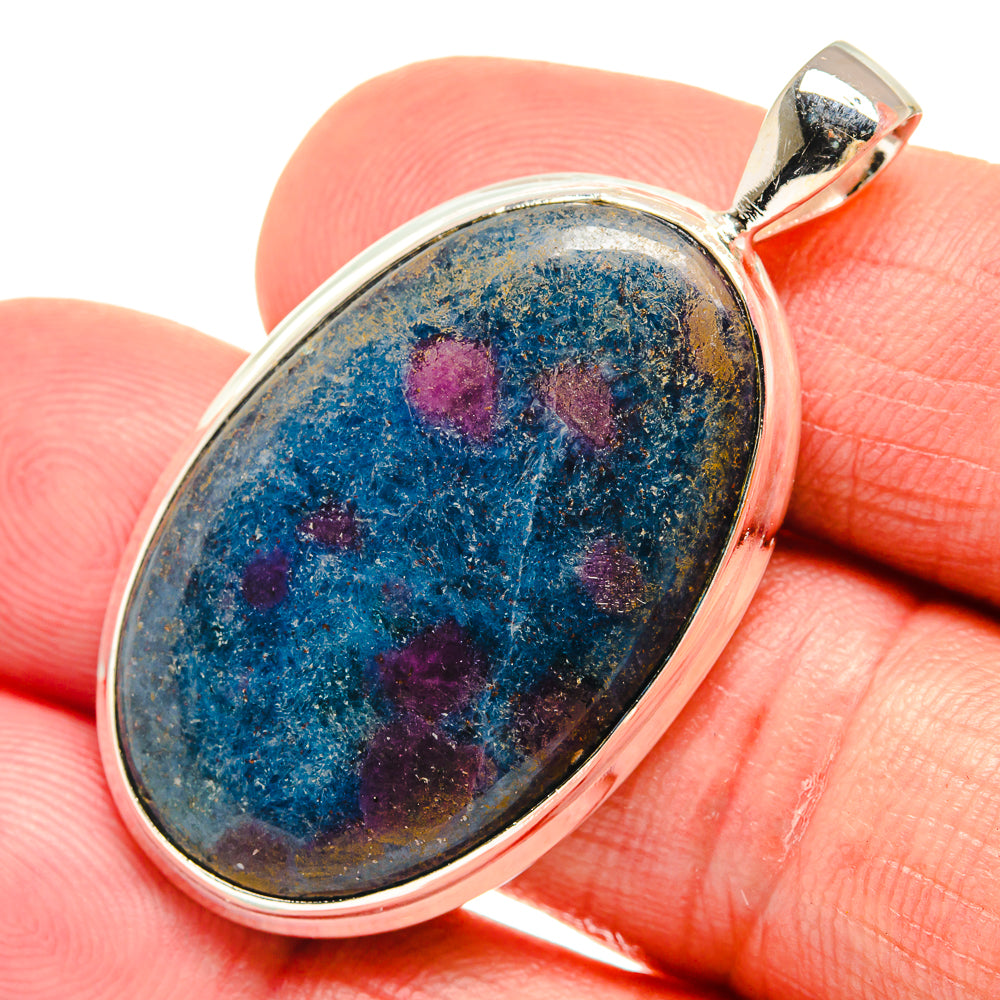 Ruby Fuchsite Pendants handcrafted by Ana Silver Co - PD23365