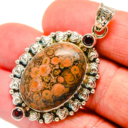 Poppy Jasper Pendants handcrafted by Ana Silver Co - PD23370