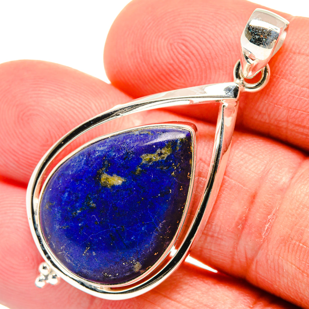 Lapis Lazuli Pendants handcrafted by Ana Silver Co - PD23376