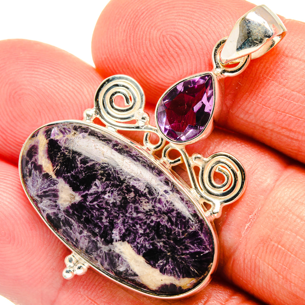 Kammererite Pendants handcrafted by Ana Silver Co - PD23377