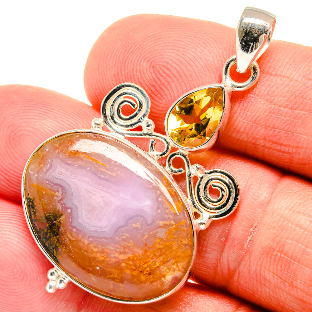 Ocean Jasper Pendants handcrafted by Ana Silver Co - PD23378
