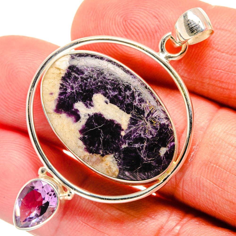 Kammererite Pendants handcrafted by Ana Silver Co - PD23379