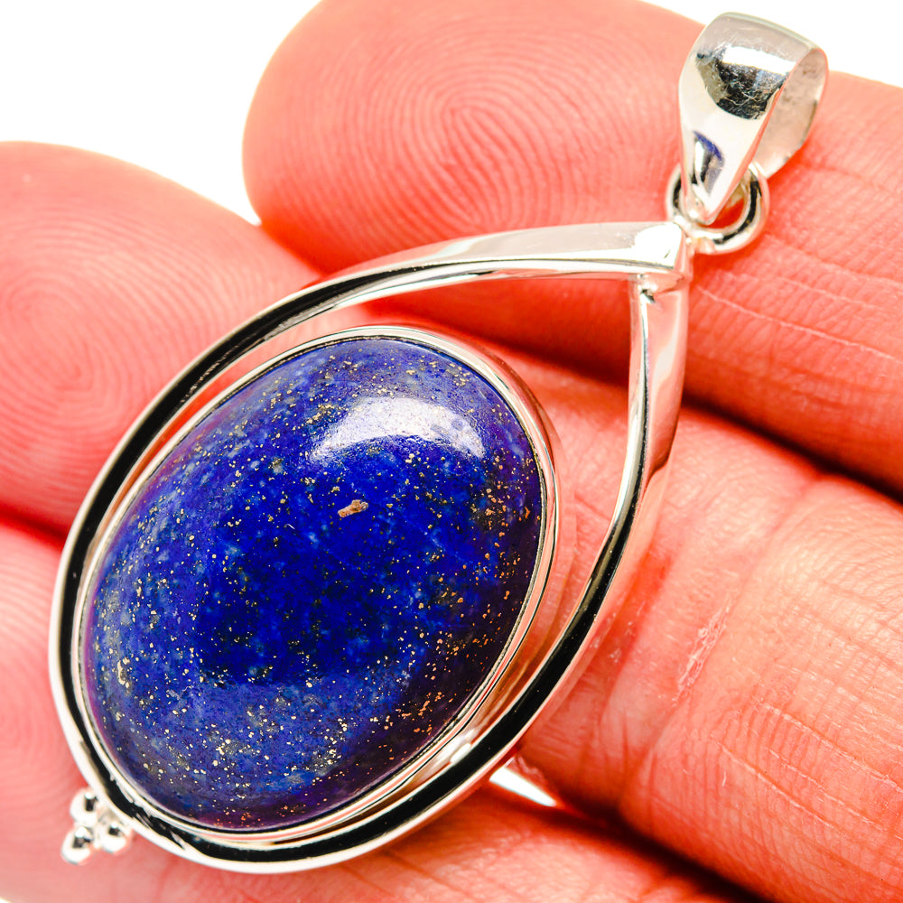 Lapis Lazuli Pendants handcrafted by Ana Silver Co - PD23382
