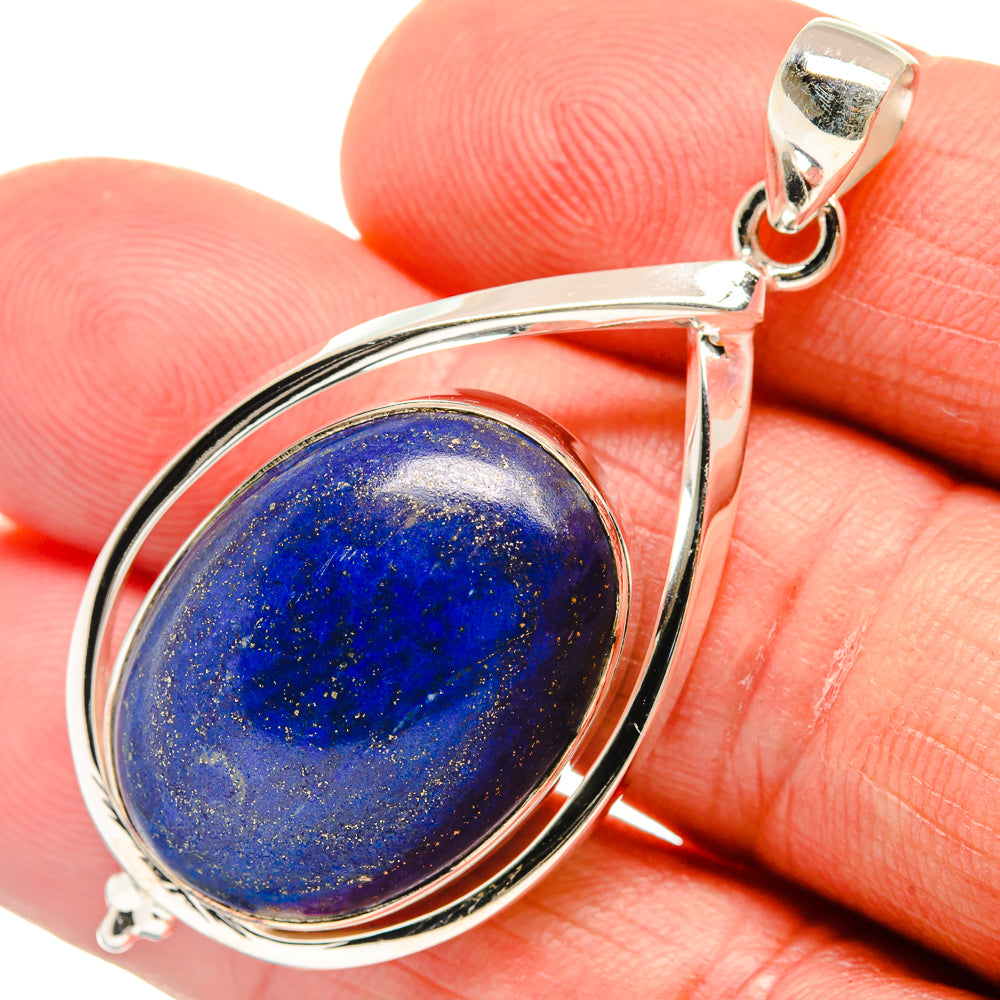 Lapis Lazuli Pendants handcrafted by Ana Silver Co - PD23402