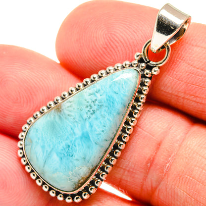 Larimar Pendants handcrafted by Ana Silver Co - PD23408