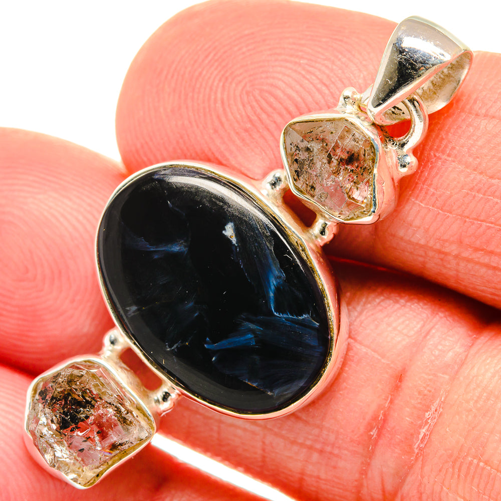 Pietersite Pendants handcrafted by Ana Silver Co - PD23413