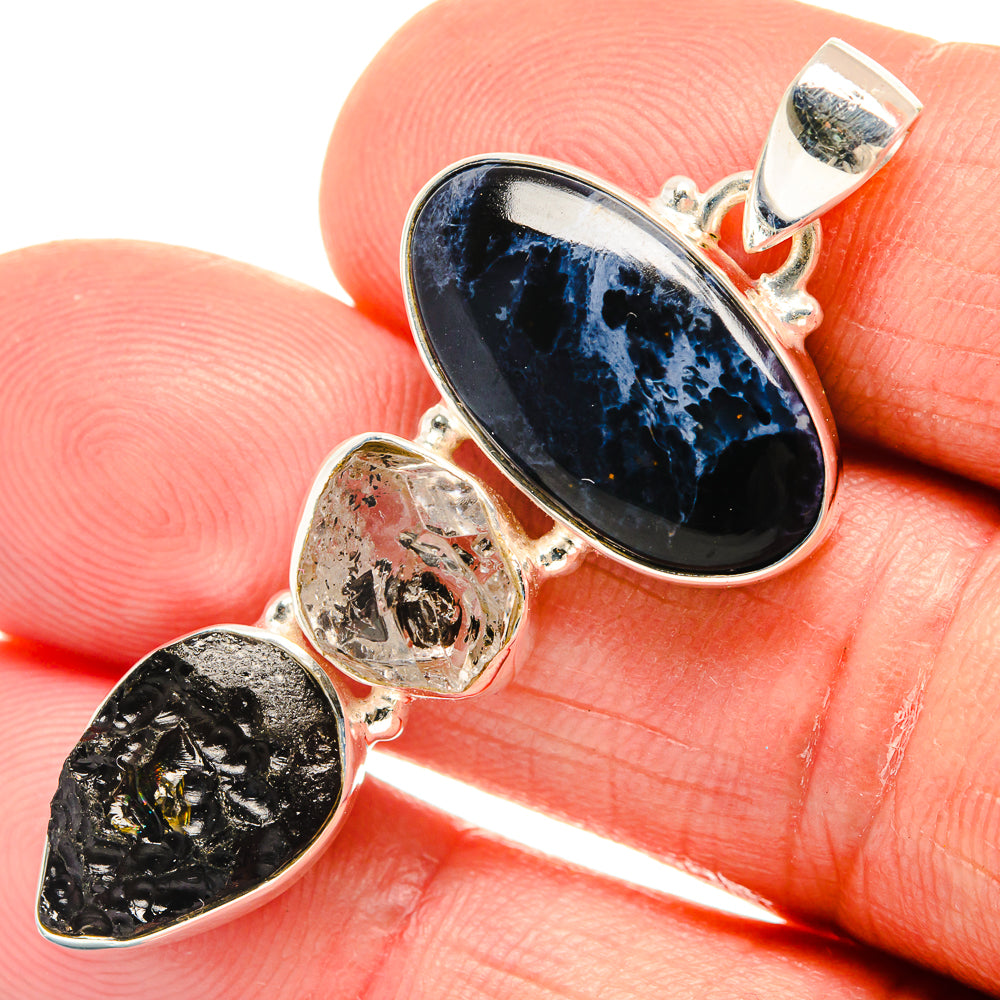 Pietersite Pendants handcrafted by Ana Silver Co - PD23419