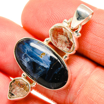 Pietersite Pendants handcrafted by Ana Silver Co - PD23425