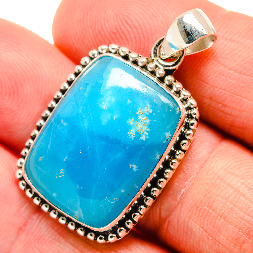 Smithsonite Pendants handcrafted by Ana Silver Co - PD23439