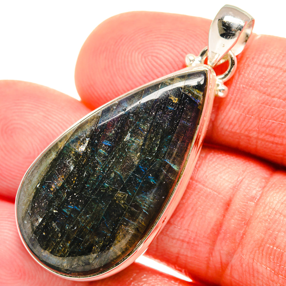 Labradorite Pendants handcrafted by Ana Silver Co - PD23450