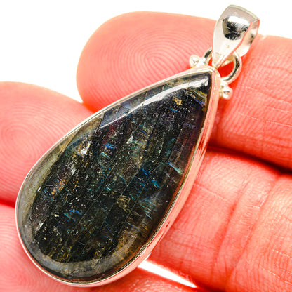 Labradorite Pendants handcrafted by Ana Silver Co - PD23450
