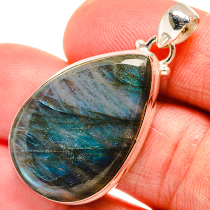 Labradorite Pendants handcrafted by Ana Silver Co - PD23456