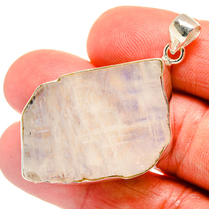 Rainbow Moonstone Pendants handcrafted by Ana Silver Co - PD23471