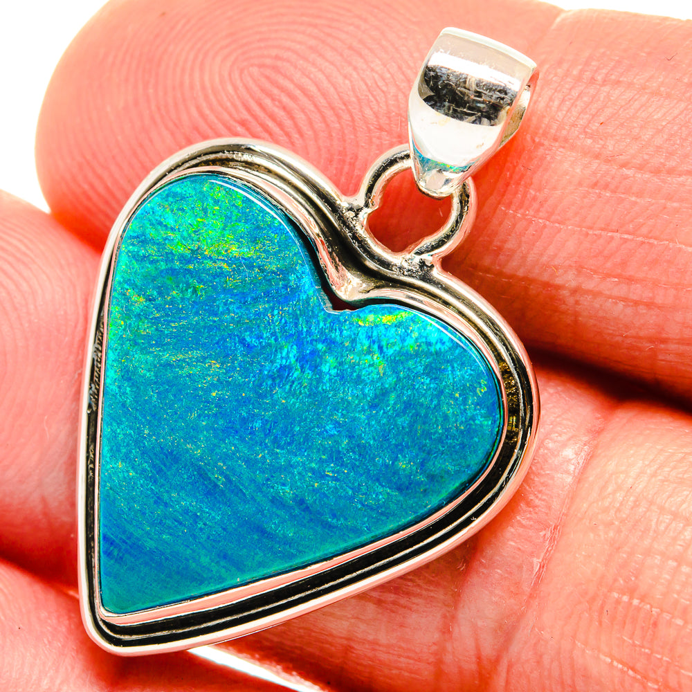 Aura Opal Pendants handcrafted by Ana Silver Co - PD23474