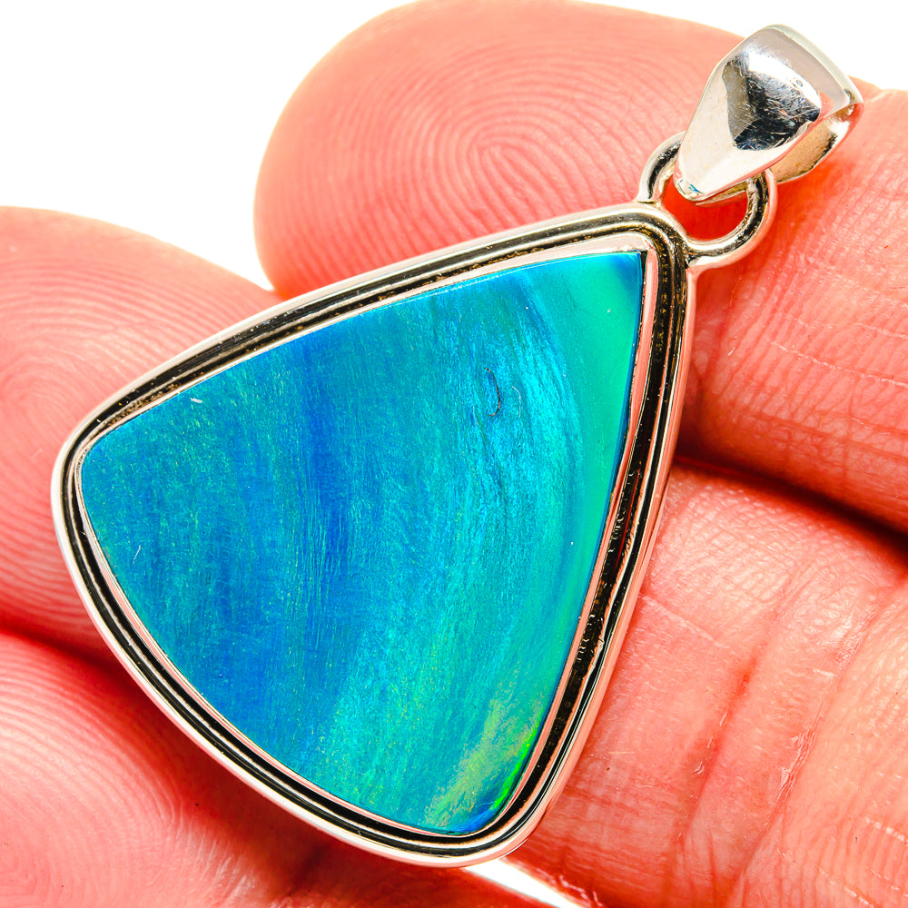 Aura Opal Pendants handcrafted by Ana Silver Co - PD23475