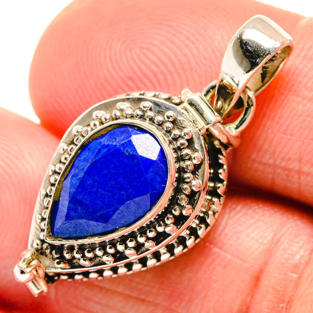 Lapis Lazuli Pendants handcrafted by Ana Silver Co - PD23487
