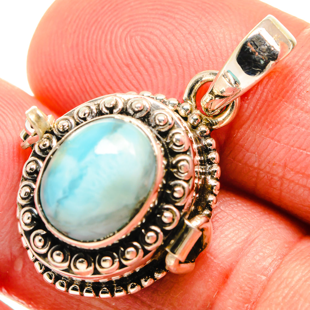 Larimar Pendants handcrafted by Ana Silver Co - PD23488