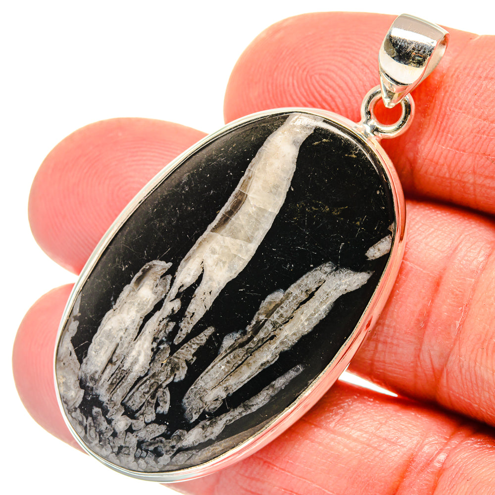Chrysanthemum Stone Pendants handcrafted by Ana Silver Co - PD23497