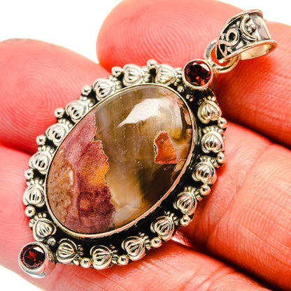 Butterfly Jasper Pendants handcrafted by Ana Silver Co - PD23504