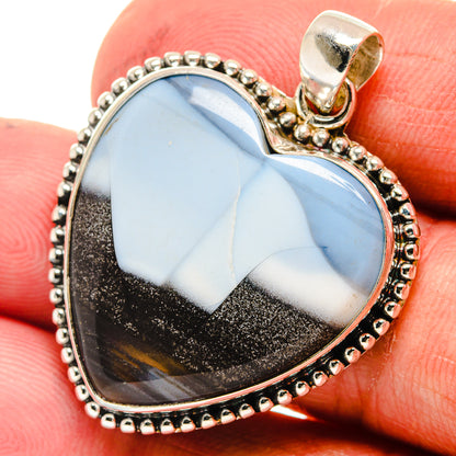 Owyhee Opal Pendants handcrafted by Ana Silver Co - PD23520