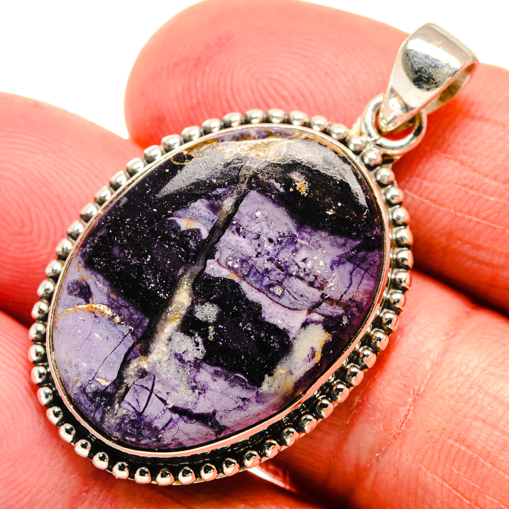 Tiffany Stone Pendants handcrafted by Ana Silver Co - PD23523