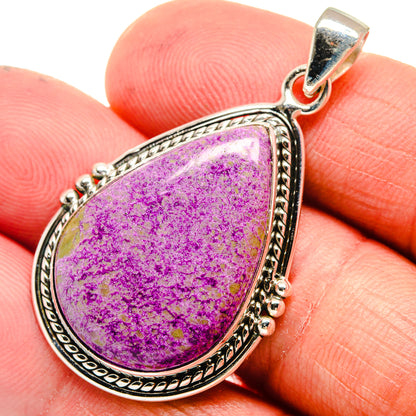 Stichtite Pendants handcrafted by Ana Silver Co - PD23525