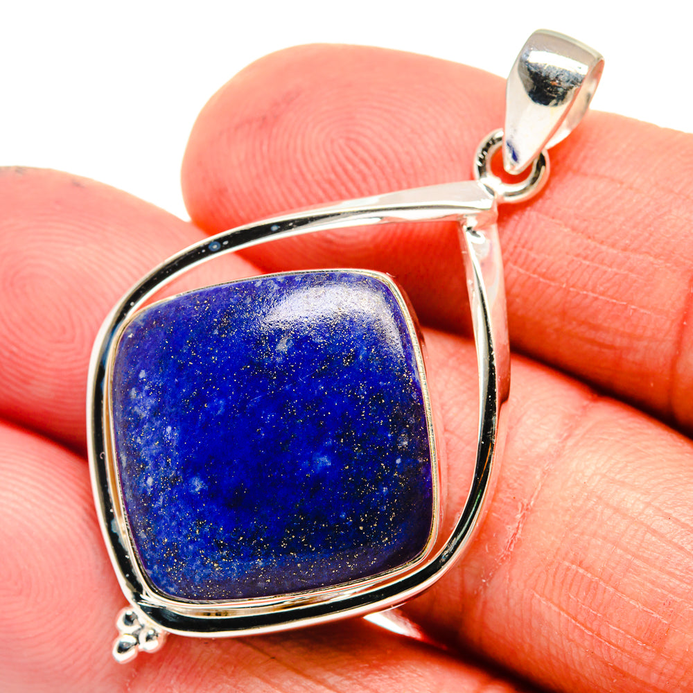 Lapis Lazuli Pendants handcrafted by Ana Silver Co - PD23537
