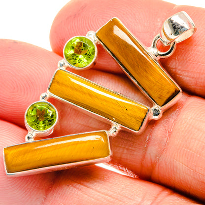 Tiger Eye Pendants handcrafted by Ana Silver Co - PD23539