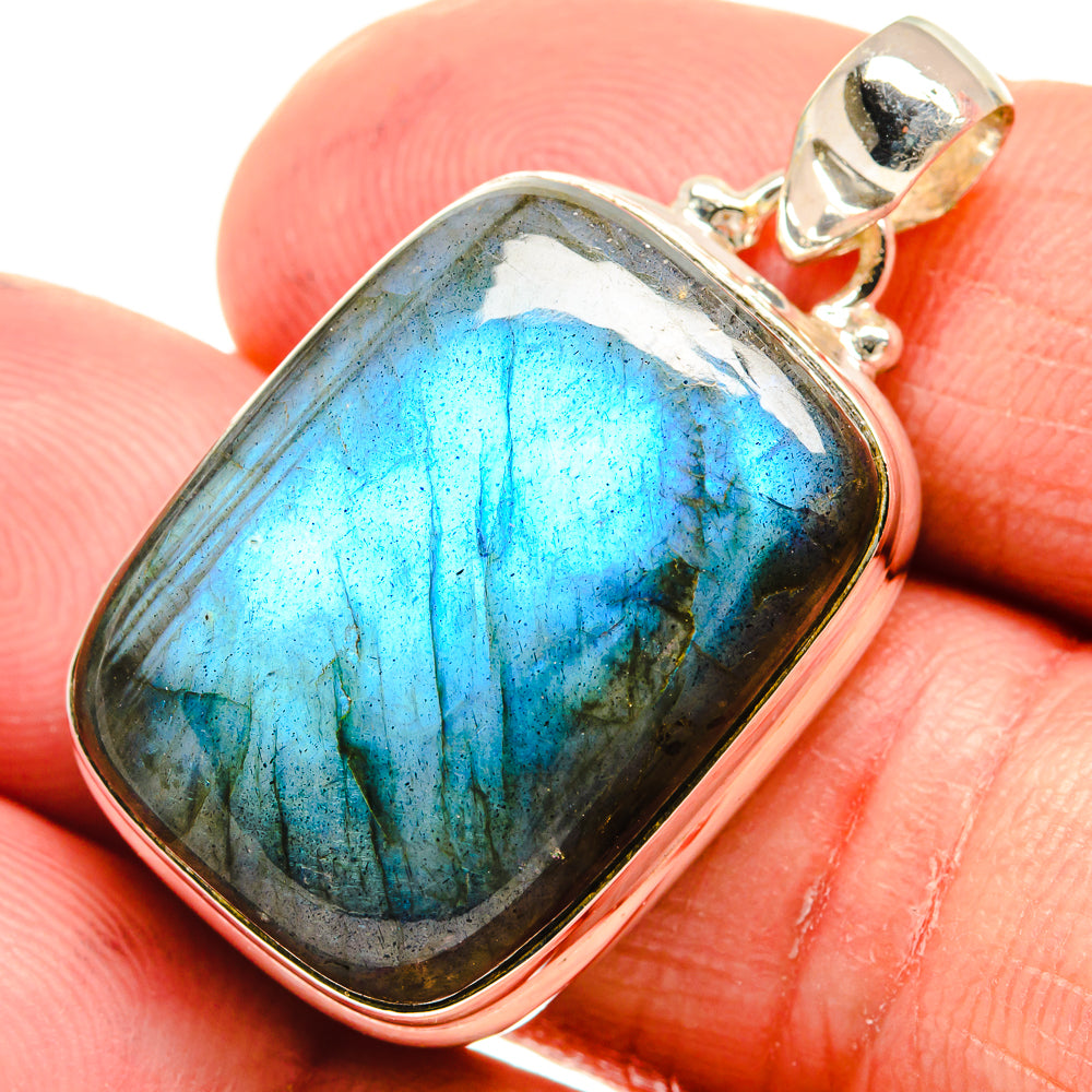 Labradorite Pendants handcrafted by Ana Silver Co - PD23570