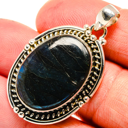 Labradorite Pendants handcrafted by Ana Silver Co - PD23571