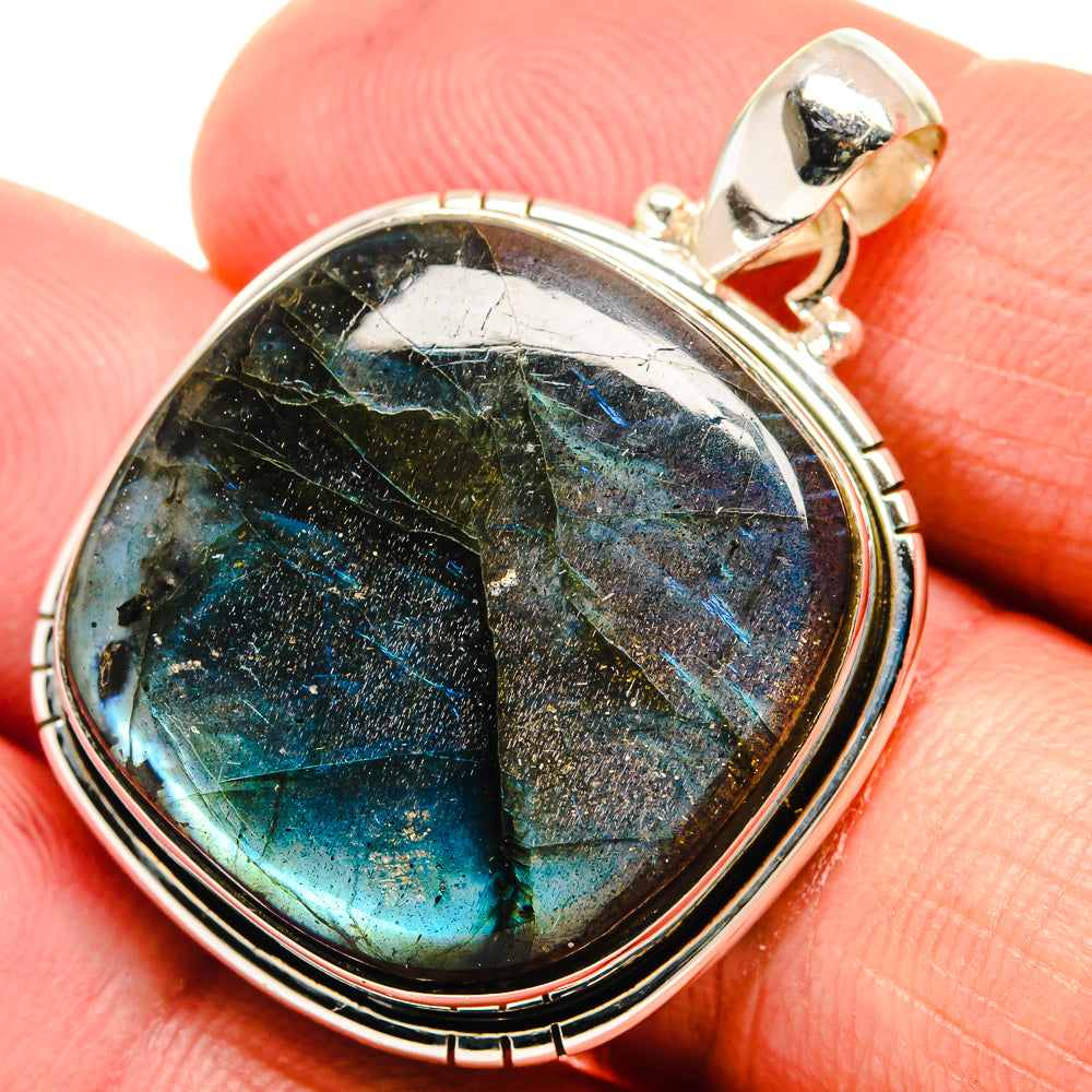 Labradorite Pendants handcrafted by Ana Silver Co - PD23577