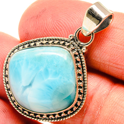 Larimar Pendants handcrafted by Ana Silver Co - PD23583