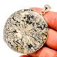 Chrysanthemum Stone Pendants handcrafted by Ana Silver Co - PD23600