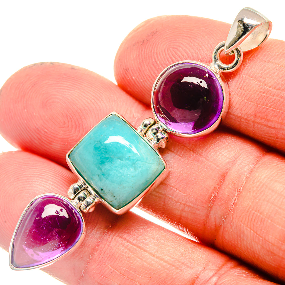 Larimar Pendants handcrafted by Ana Silver Co - PD23617