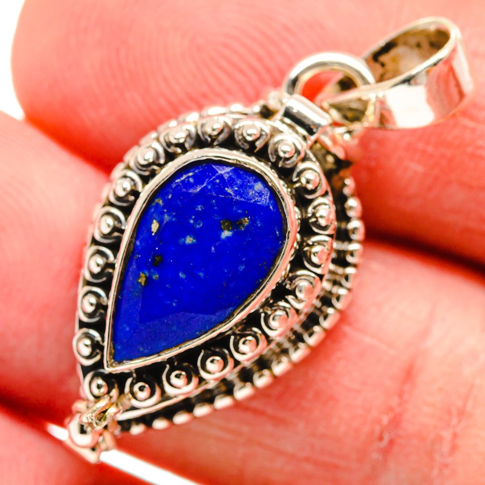 Lapis Lazuli Pendants handcrafted by Ana Silver Co - PD23639